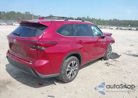 2023 Toyota Highlander Hybrid Xle z USA, uszkodzony, nr VIN 5TDKBRCH1PS599281